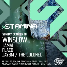 Artwork for Stamina presents Winslow