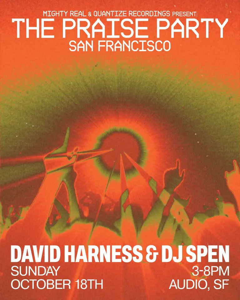Artwork for The Praise Party San Francisco: David Harness & DJ Spen