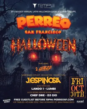 Artwork for Perreo San Francisco Halloween!