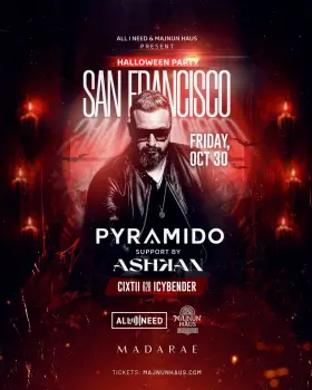Artwork for Halloween Friday: PYRAMIDO + ASHKAN (Arabic x Persian & Afro) at MadaRae