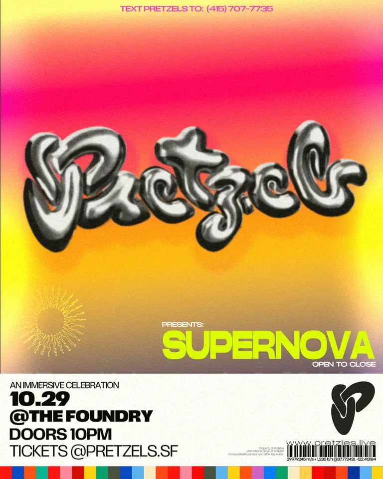 Artwork for Pretzels presents: Supernova (Open to Close)