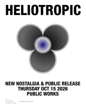 Artwork for New Nostalgia x Public Release: Heliotropic 3 [SECRET LINEUP / POWERED BY TEENAGE ENGINEERING]
