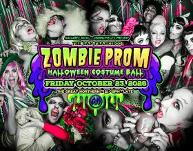 Artwork for ZOMBIE PROM - The Widdler & More! Halloween Costume Ball