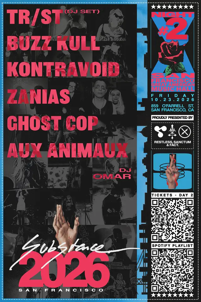 Artwork for Substance Fest San Francisco Night #2