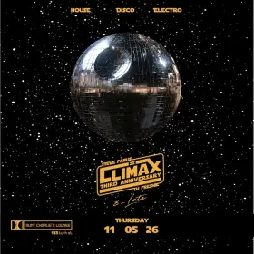 Artwork for Climax 3rd Anniversary with Special Guest Steve Fabus