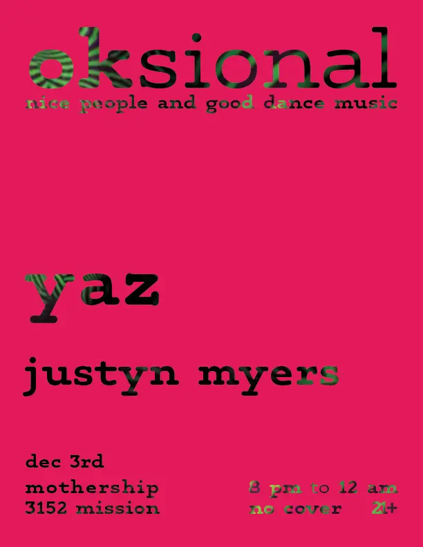 Artwork for oksional: Yaz
